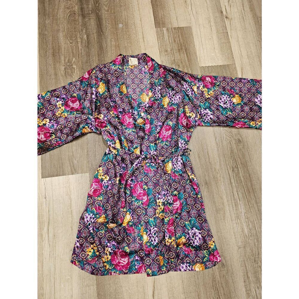 Adonna Vintage Floral 2 piece Lingerie set size Small